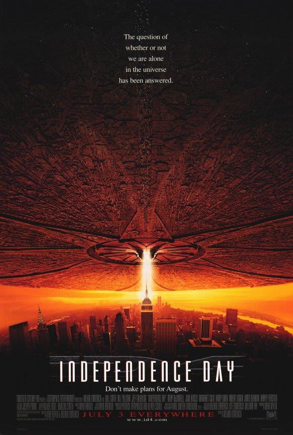 what is the independence day movie font