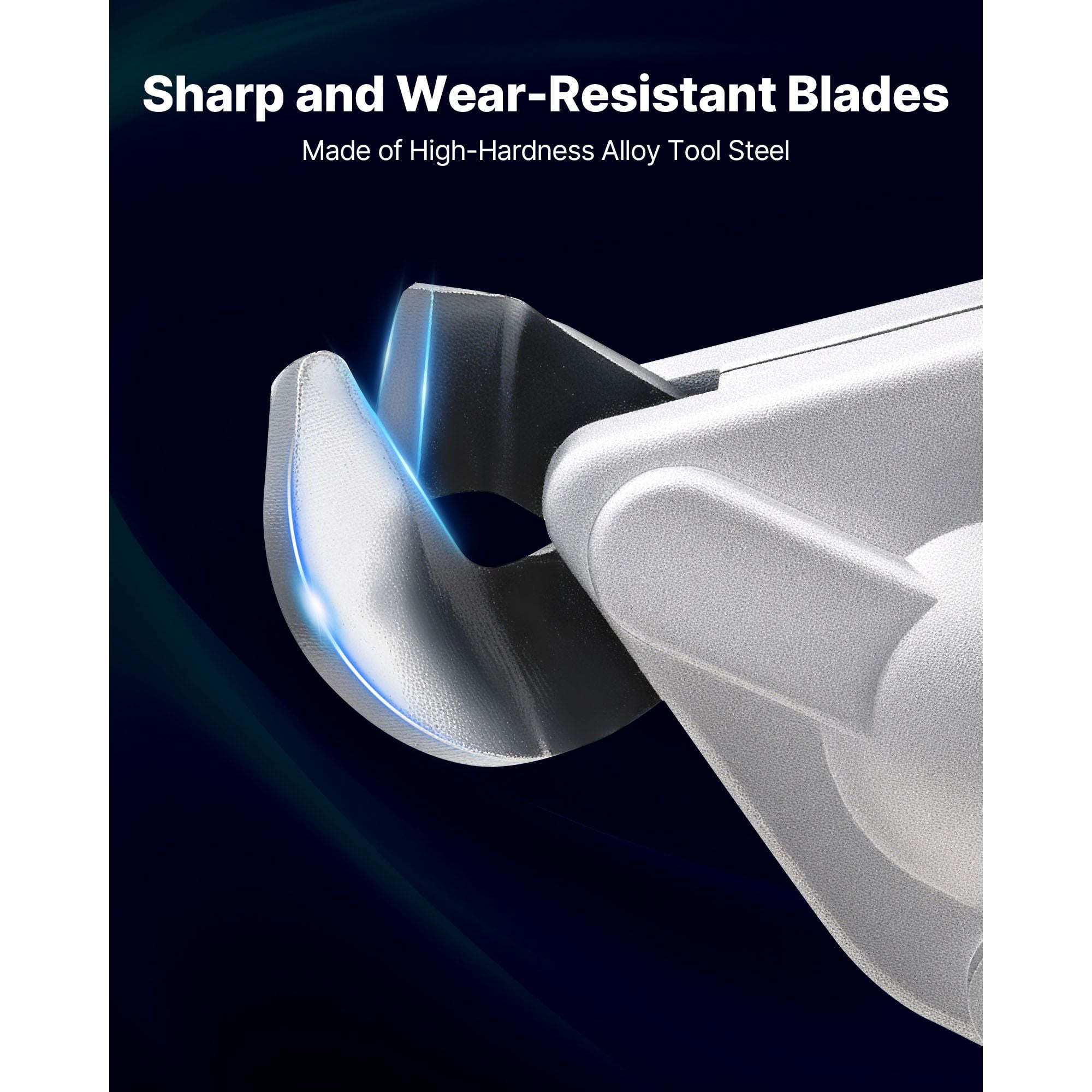 Cordless Metal Shear with 25,000 RPM, 400W Motor, 360° Rotating Head, Variable Speed, 4.0Ah Battery for Sheet Metal Cutting
