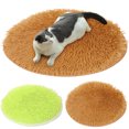 thumbnail image 2 of Tapis de Couchage pour Animaux de Compagnie Rond Moelleux et Chaud Couverture de Lit pour Chien Coussin pour Chat, 2 of 5