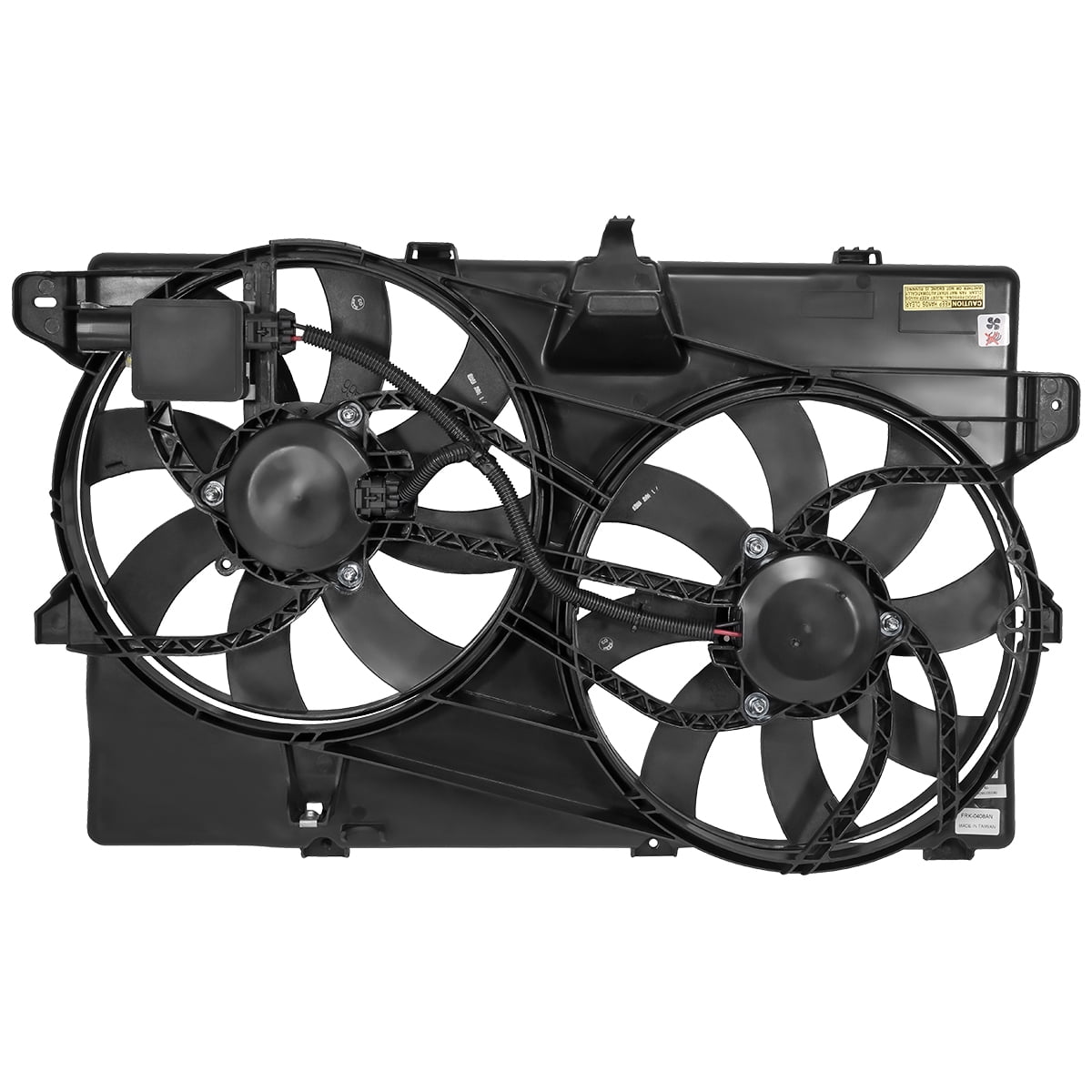 DNA Motoring OEM-RF-0181 HO3113114 Factory Style AC Condenser Cooling Fan Assembly
