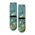 thumbnail image 3 of CafePress - Van Gogh Almond Blossoms - Unisex Novelty Printed Crew Adult Socks, 3 of 5