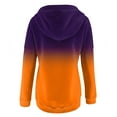 thumbnail image 2 of Vedolay Women's T Shirt Hoodies for Women Oversized Sweatshirts Turtleneck Pullover Long Sleeve Hoodies Tops,Purple XL, 2 of 4
