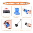 thumbnail image 2 of 12 Pieces Faucet Aerator For Cache Aerators And 5 Pieces Cache Faucet Aerator Key Removal Wrenches Cache Aerators Flow Retrictor ,Easy to Install, 2 of 7