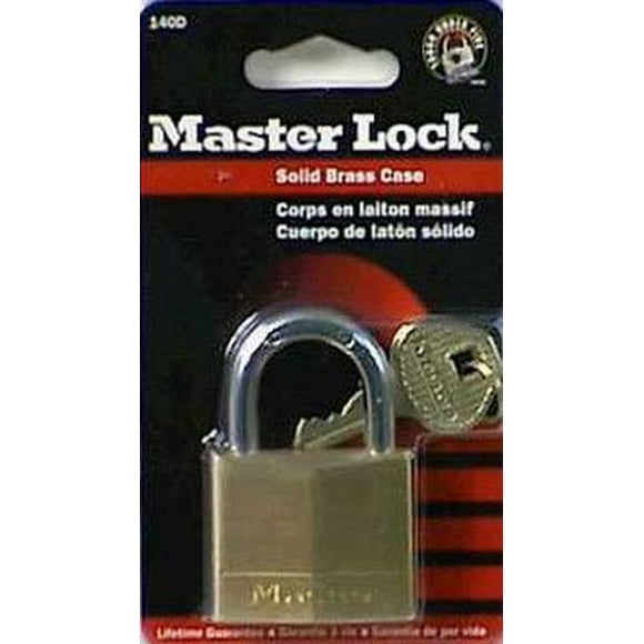 MASTER BRASS PADLOCK 1.5"