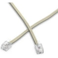 thumbnail image 3 of THE CIMPLE CO - 100 FT Feet Modular Phone Line Cord - High Quality 2 Conductor - Ivory - 1 Pack, 3 of 7