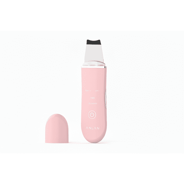 ANLAN Laveur de Peau Ultrasonique Éliminateur de Points Noirs – Appareil de Nettoyage et d'Exfoliation des Pores du Visage – Spatule Faciale Ultrasonique Outil de Soin de la Peau – Rechargeable