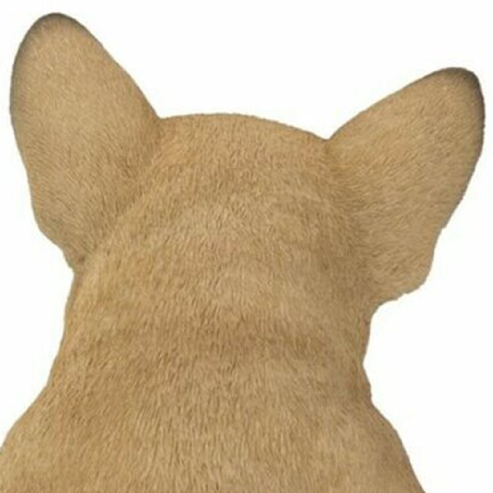 Realistic Lifelike French Bulldog Puppy Statue 2.95 Tall Frenchie Figurine Dog Animal Collectible, Yellow
