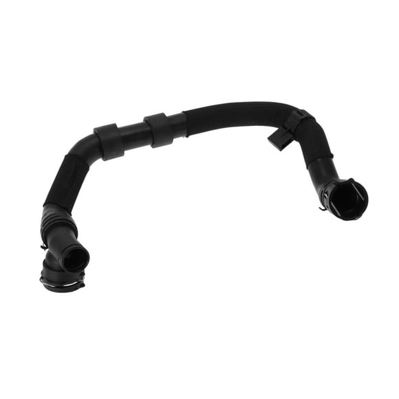 Unique Bargains Radiator Hose Heater Hose Radiator Outlet Hose Pipe No.5QM122051P for Audi TTS Quattro 2019-2023 Rubber Downpipe Black 1 Pc