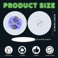 thumbnail image 2 of LINLIN 20 Pack Light Up Coasters Champagne Coasters LED Car Coasters LED Stickers Light Up Bar Drinking Coasters Tunnel Bottle Light Up Flash Cup Mat, 2 of 8