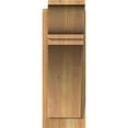 thumbnail image 2 of Ekena Millwork 8"W x 18"D x 22"H Thorton Rough Sawn Traditional Outlooker, Western Red Cedar, 2 of 4