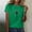 Green, variant on Short Sleeve Tops Women Dressy T Shirts Tight TShirts Plus Size Tops New & Trending