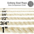 thumbnail image 3 of CHUANK Corde en Sisal Torsadée Naturelle Longueurs et Diamètres Multiples, 3 of 4