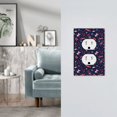 thumbnail image 5 of Fotbe Winter Skiing Snowflakes Print Duplex Receptacle Wall Plate, 1-Gang 5.0" x3.0" Wall Outlet Covers, Dual Outlet Faceplates Covers, Color-matched Screws Included-Style S, 5 of 6