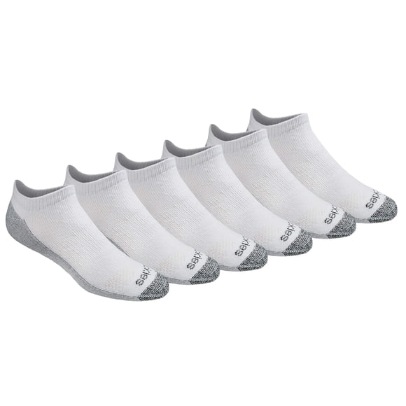 Calcetines Dickies Dri-Tech Moisture Control No Show para hombre, blancos