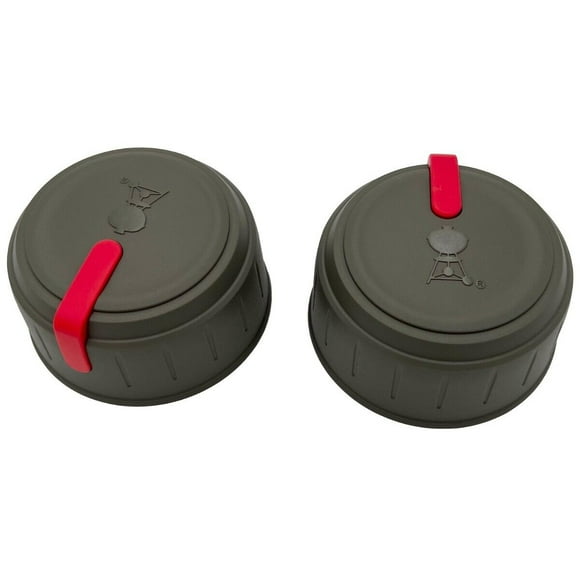 2 Genuine Weber 67028 Main Burner Control Knob Kit For Spirit II 210 Grill