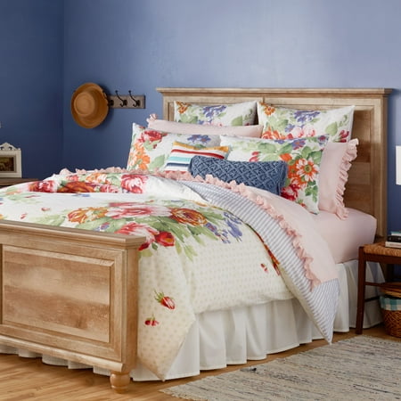 Better Homes And Gardens Crossmill Queen Bed Weathered Finish Com Better Homes And Gardens Crossmill, Crossmill Queen Bed
