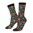 thumbnail image 2 of Matuu Autumn with Pumpkins for Men's Athletic,Crew Soft Moisture-wicking Socks with Arch Compression for a Secure Fit, 2 of 8