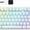 White Contour, variant on ATTACK SHARK R82 HE Rapid Trigger Wired Mechanical Gaming Keyboard TKL NKRO with 8K Polling,0.005mm RT Accuracy,256K Scan Rate,5 Layer Sound Damped,Hall Effect Magnetic Switch for PC Mac(White)