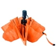 thumbnail image 2 of Reva Auto Open/Close Umbrella - 8 Ribs, Windproof, Orange, with Matching Storage Sleeve., 2 of 4