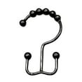 thumbnail image 5 of Boreal Craft Organisateur de Salle Utilitaire Porte-Manteau Crochets de Rideau de Douche en Acier Inoxydable avec 5 Roulements Crochets de Salle de Bain Antirouille Design Crochet S Bruit Lisse Coulissant Lot de 12, 5 of 5