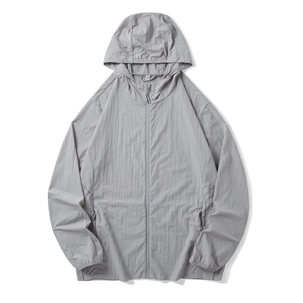pstuiky hombres de manga larga, Blusa informal de color liso con capucha y mangas raglán para hombre, ideal para actividades al aire libre y a prueba de sol. tops de invierno para hombre xxl