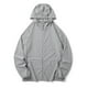 thumbnail image 1 of pstuiky hombres de manga larga, Blusa informal de color liso con capucha y mangas raglán para hombre, ideal para actividades al aire libre y a prueba de sol. tops de invierno para hombre xxl, 1 of 6