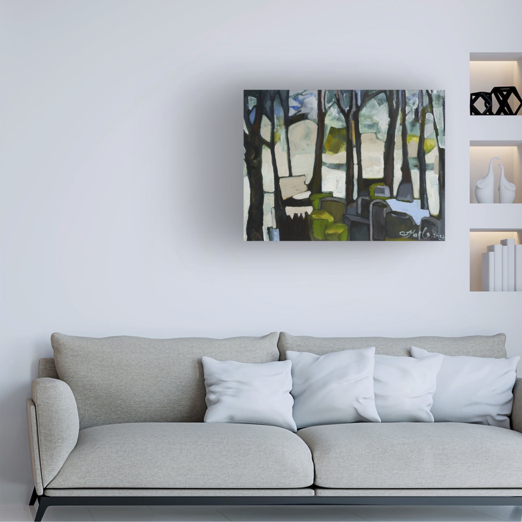 Trademark Fine Art Erin McGee Ferrell A Quiet Place Canvas Wall Art