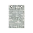 thumbnail image 1 of Clouds Hanging Pocket Organizer, Repetitive Abstract Cumulus Soft Pastel Tones Sky Striped Illustration, Printed Polyester Storage Bag with Pockets, 14" x 20", Ivory and Pale Seafoam, 1 of 2