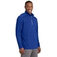 thumbnail image 4 of Sport-Tek Sport Wick Textured 1/4 Zip Pullover-3XL (True Royal), 4 of 6