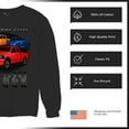 thumbnail image 6 of American Steel Tough Truck Sweatshirt Offroad Pickup 4x4 USA Power Crewneck, 6 of 7