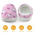 thumbnail image 5 of Kids Slippers Hello Kitty House Slippers Warm Soft Plush Slipper Anti-Slip Winter Fluffy House Shoes for Boys Girls, 5 of 7