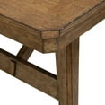 thumbnail image 2 of Liberty Furniture Carolina Park 7 Piece Trestle Dining Room Table with 6 Chairs Set  - Amber Brown, 2 of 10