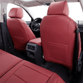 thumbnail image 6 of EKR Custom Fit Pilot Car Seat Covers for 2023 2024 2025 Honda Pilot LX, Sport, EX-L, Touring, Elite, Black Edition 8-Passenger -Three Rows,Full Set Leather(Burgundy), 6 of 10