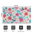 thumbnail image 5 of Pioneer Flower Floral Print Pattern Door Rugs,Washable Non Slip Door Mats Indoor,Decorative Door Mats,Entry Mat Indoor for Entrance,Bedroom,Kitchen,Bathroom,17"x30", 5 of 6