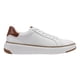 thumbnail image 4 of Zapatilla Tommy Hilfiger Hines para hombre, color blanco/coñac, talla 8.5, 4 of 6