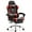 Balck&Red, variant on Aukfa Video Game Chair with Footrest, Racing Style Gamer Chair w/ Lumbar Support for Adults, Blue