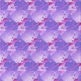 thumbnail image 1 of Ahgly Company Machine Washable Indoor Square Transitional Bright Lilac Purple Area Rugs, 7' Square, 1 of 7