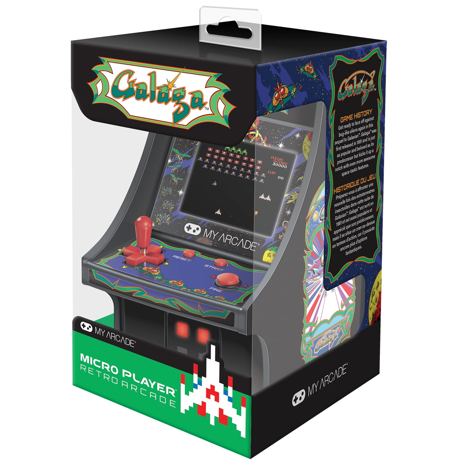 My Arcade Galaga Micro Player Retro Arcade 154822 for sale online 