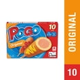 thumbnail image 1 of POGO® Saucisses enrobées originales, saucisse cuite enrobée sur bâtonnet, boîte surgelée, paquet de 10 (750 g), préparées au Québec, source de protéines, source de fer 750g, 1 of 7