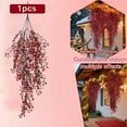thumbnail image 3 of Bwiyojiz Décorations Décoration Maison de Noël Poinsettias Rouges Vignes Artificielles, Cadeaux pour Maman, 3 of 9