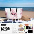 thumbnail image 5 of Daiia Flamingo Beach Travel Bag - Water-Resistant Beach Bag, Lightweight Tote with 7 Pockets for Women and Men - Gym,Pool,Camping,Reusable Grocery Bag, 5 of 7