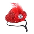 thumbnail image 6 of Ultra-Light Chicken Hat - Decorative Non-woven Fabric - Faux Crystal Style - Animal Costume for Home, 6 of 8
