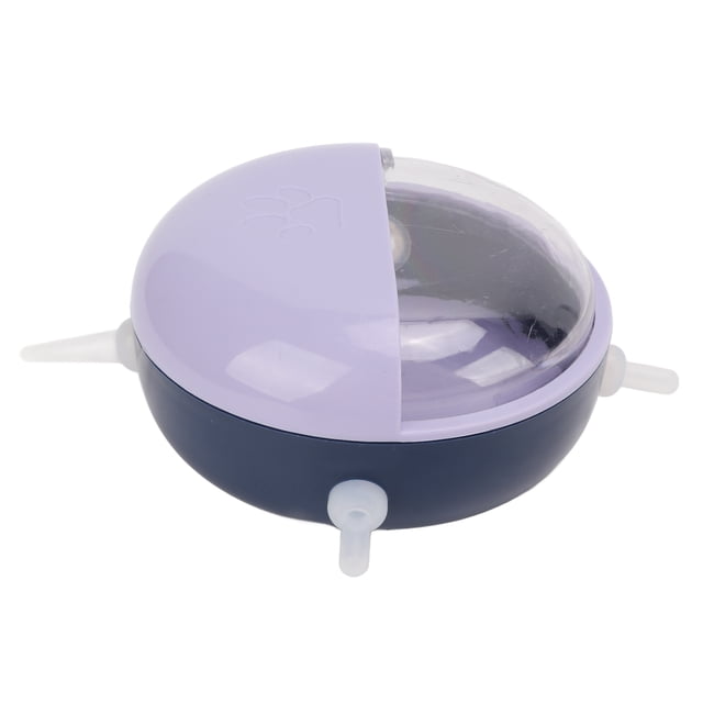 Puppy Feeder, 180ml Silicone Feeder with 4 Teats, Feeding Station for Kittens, Puppies, Rabbits, Scientific Design, Easy to Clean, Cover