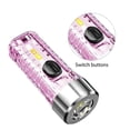 thumbnail image 2 of Linterna LED 8 Modos Mini Linterna 3 Marchas para Emergencia Exterior Rosa, 2 of 3