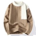 thumbnail image 5 of Suéter de punto grueso y cálido de alta gama para hombre, suéter Harajuku coreano, jersey informal de Navidad para hombre, otoño e invierno, 2024, 5 of 5