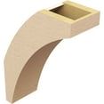 thumbnail image 5 of Ekena Millwork 5"W x 12"D x 16"H Thorton Rough Cedar Woodgrain TimberThane Knee Brace, Primed, 5 of 6