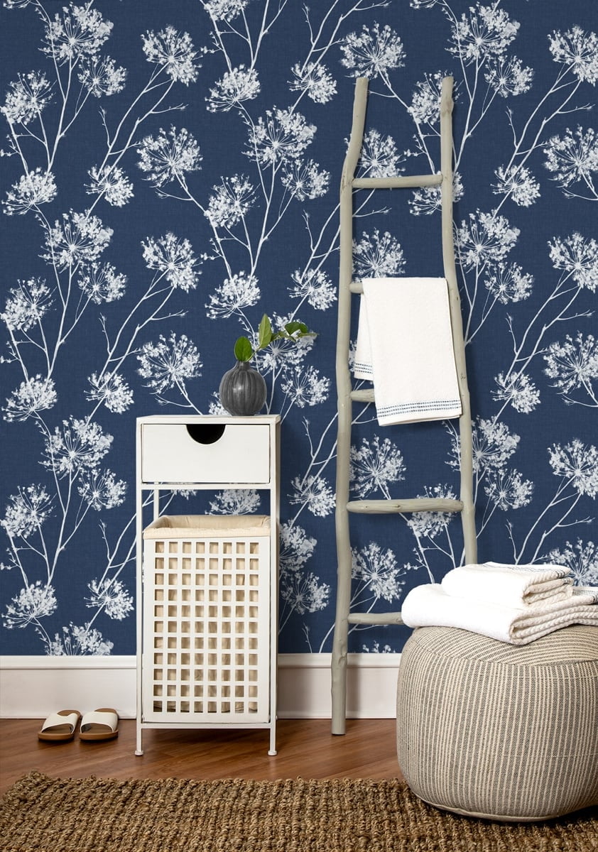 NextWall One O’clock Peel and Stick Wallpaper