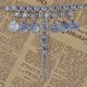 thumbnail image 3 of Arnés de Del de Colgante de de Boho Del Acoplamiento de Cadena Yinane Finger pulsera del anillo, 3 of 7