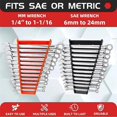 thumbnail image 4 of 4 Pack Magnetic Wrench Organizer Set Wrench Organizer Tray For Tool Box And Wall Mounted Magnetic W, 4 of 5