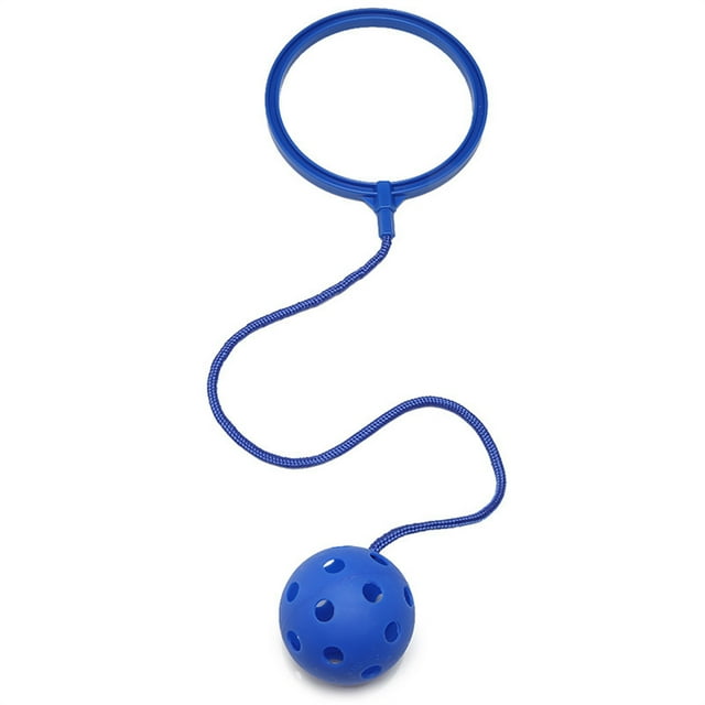 QIPOPIQ Ankle Skip Ball: Ankle Ring Ball - Foldable Sports Jumping Swing Skip It for Gym School Home